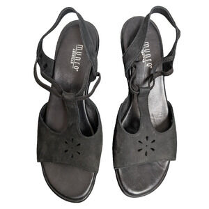 Munro Wedge Sandals Womens 8 Comfort Y2K Whimsigoth Cottage Phoebe Buffet 90s